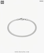 Silver Ribbon Bracelet