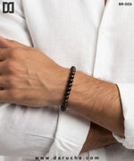 Minimal Wooden Bead Bracelet