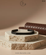 Matte Black Noir Cuff Bangle