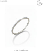 Diamond Cut Zircon Stone Bracelet