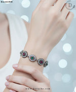 Traditional Black Zircon Stone Bracelet
