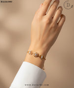 Blossom Golden Zircon Stone Bracelet