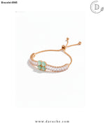 Luxury Mint Zircon Bracelet