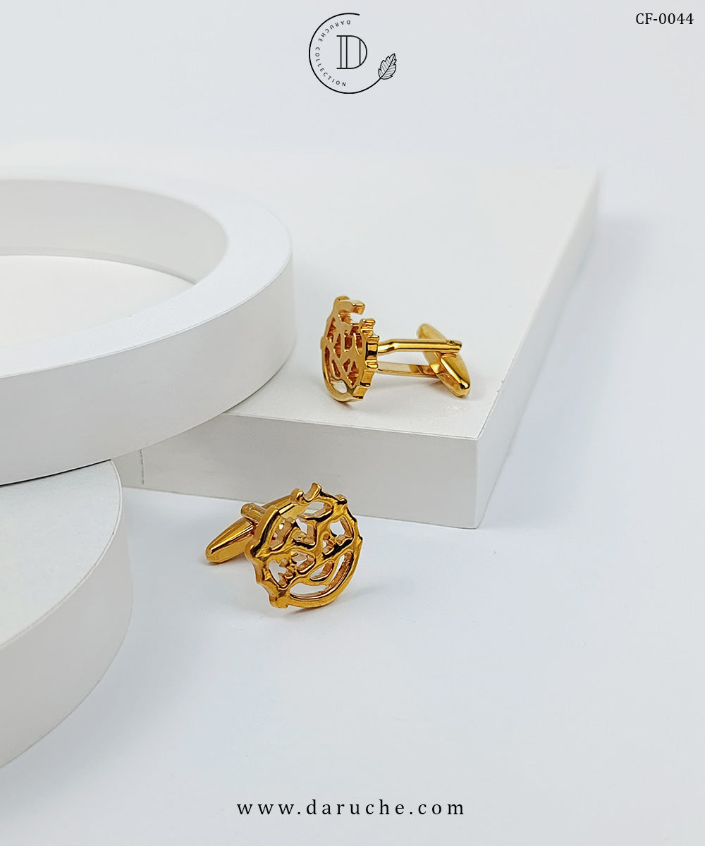 Premium Golden Cufflinks