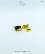 Classic Black Zircon Cufflinks
