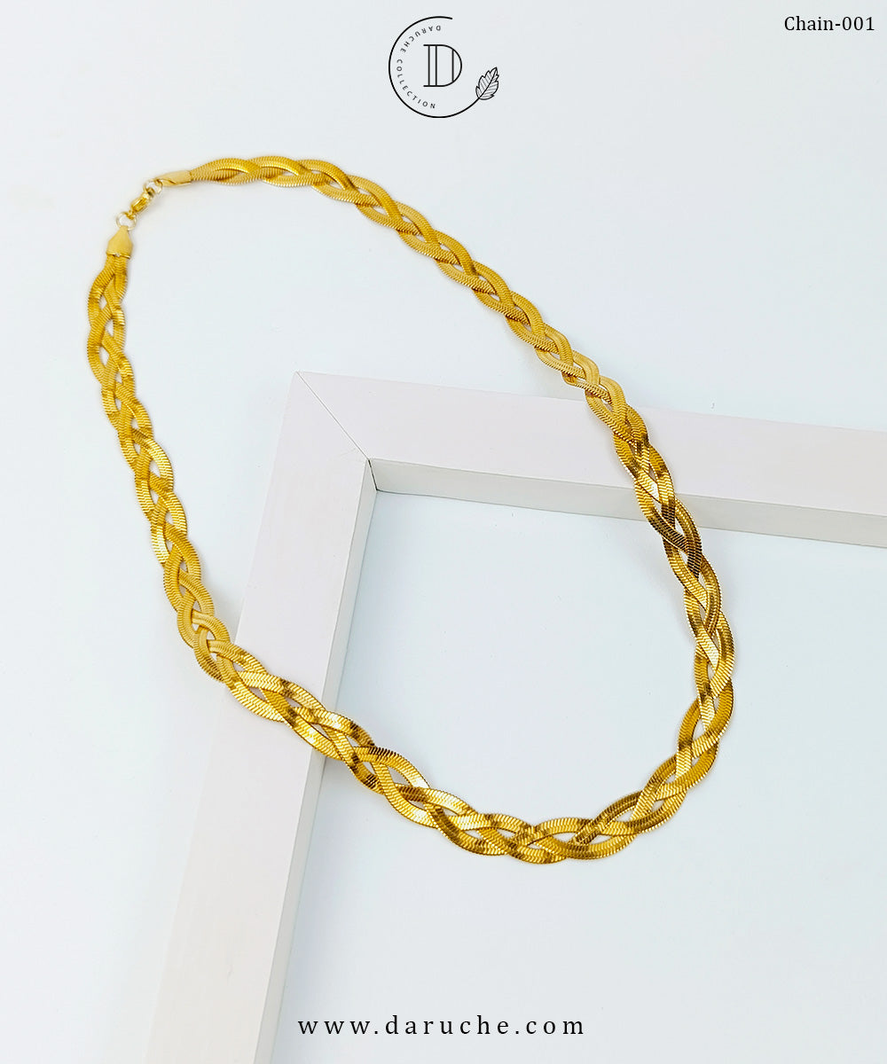 Golden Imperial Weave Chain