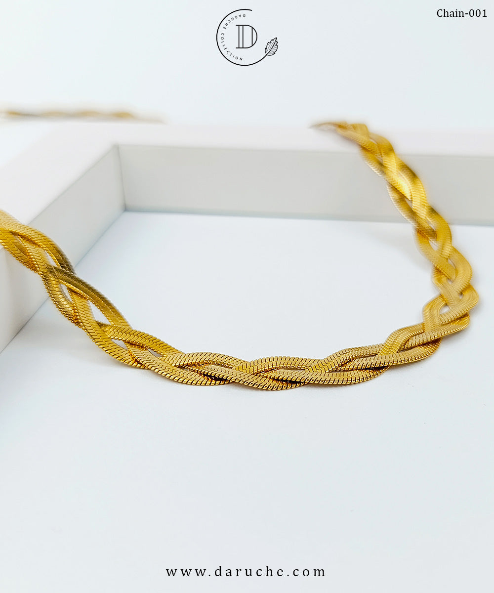Golden Imperial Weave Chain