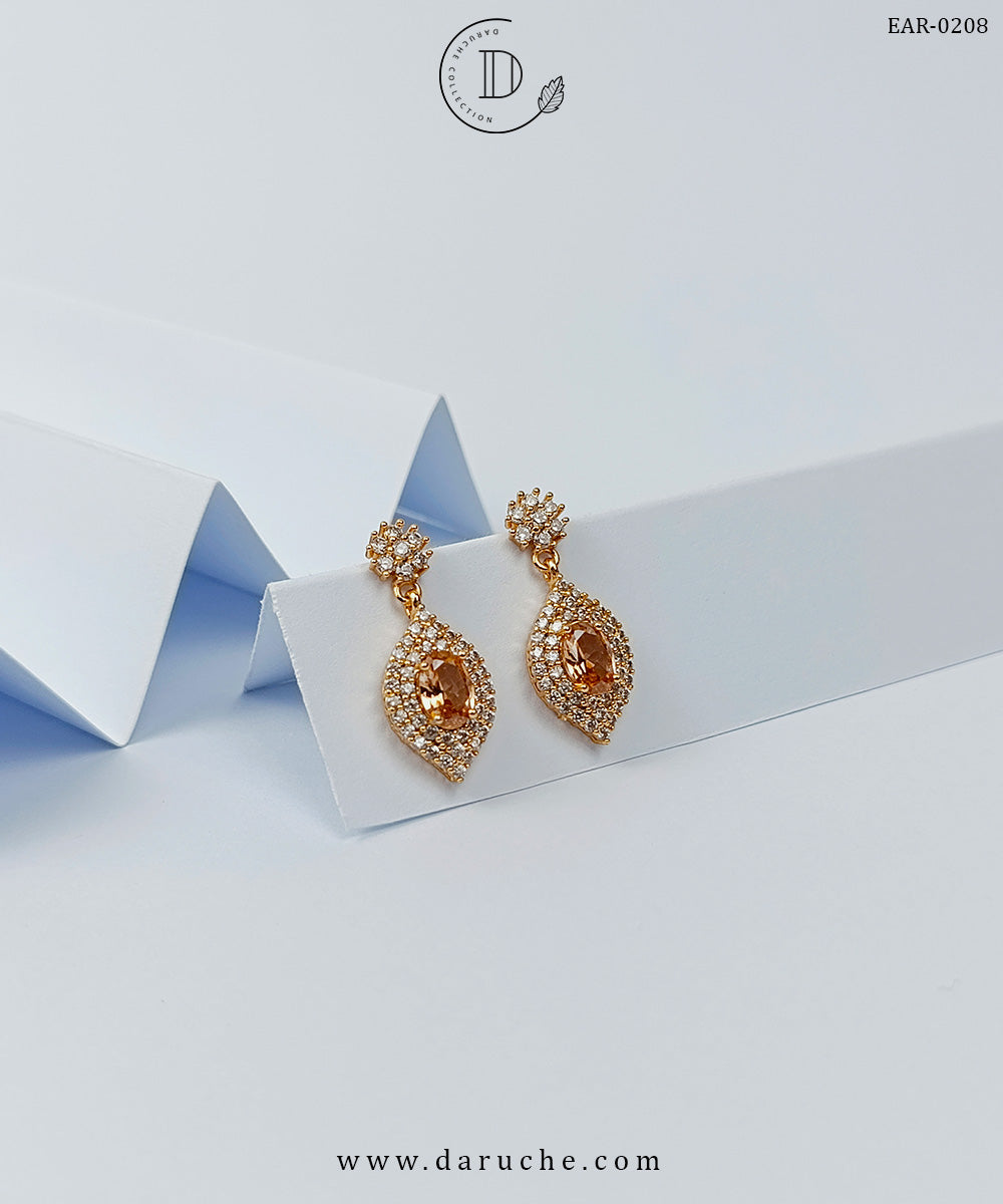 Champagne Bloom Earrings