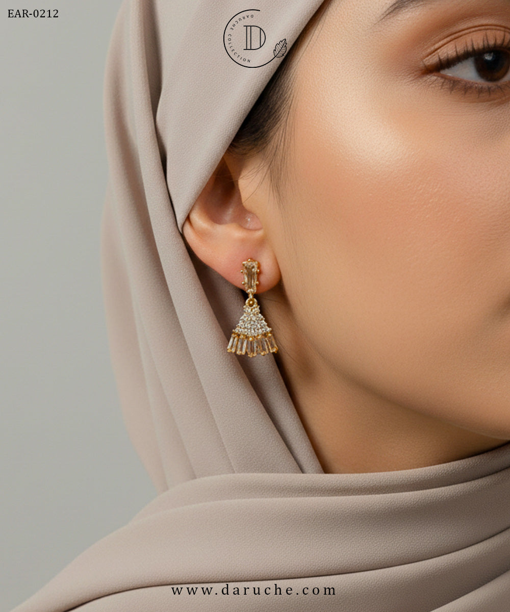 Champagne Dangle Earrings