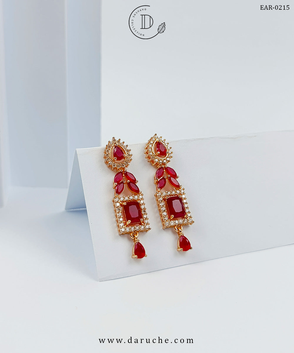 Ruby Blush Earrings