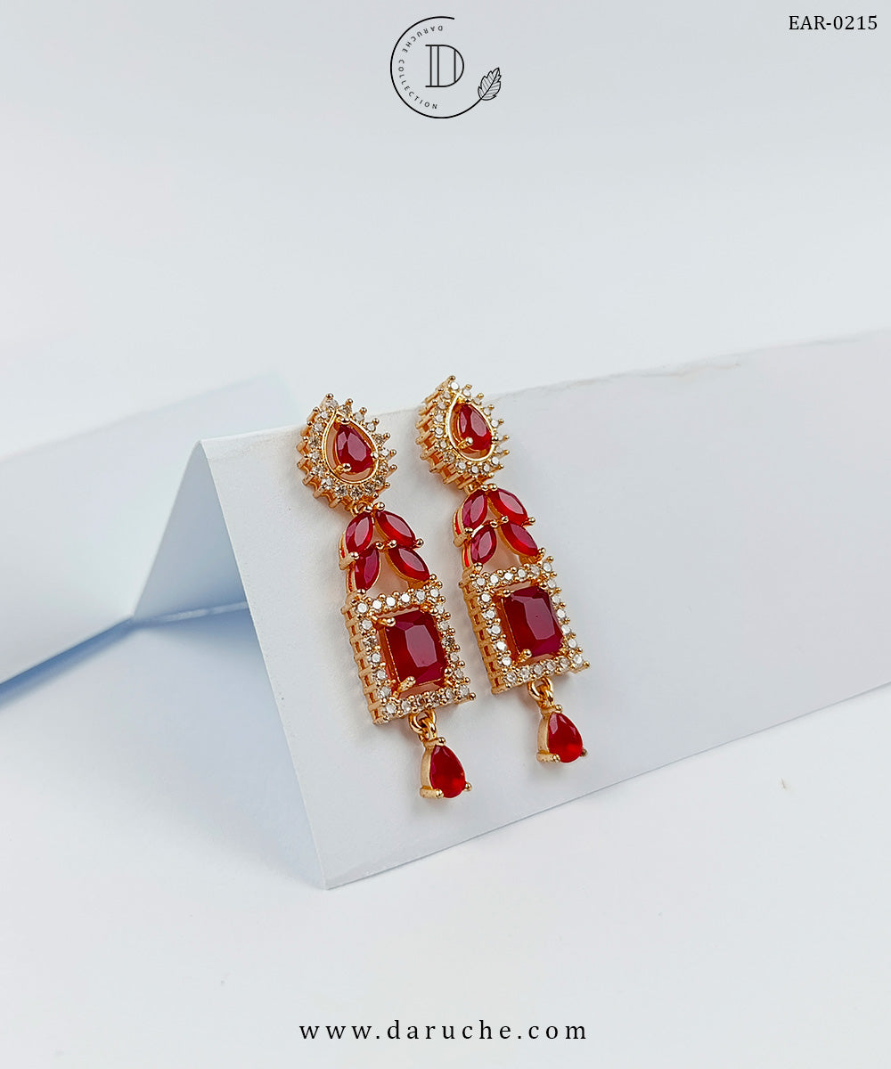 Ruby Blush Earrings