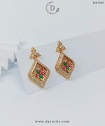 Classic Dangle Multi Zircon Stone Earrings