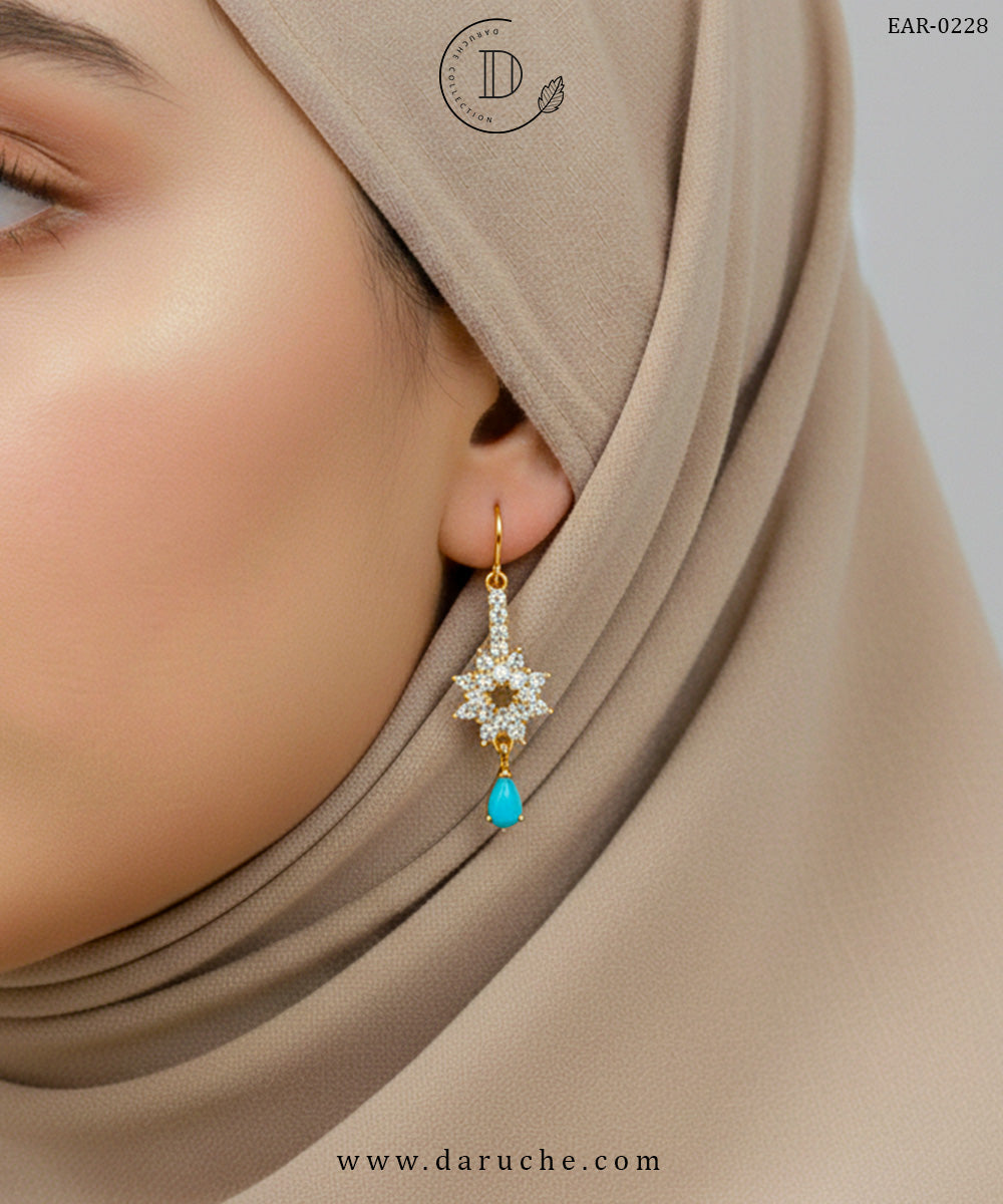 Stunning Zircon Stone Earrings