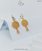 Classic Round Zircon Earrings