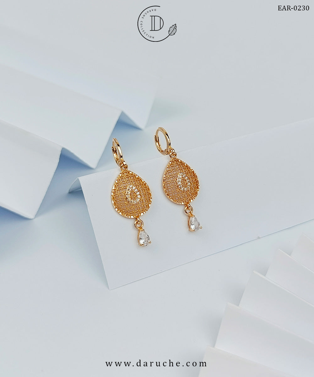 Classic Zircon Earrings