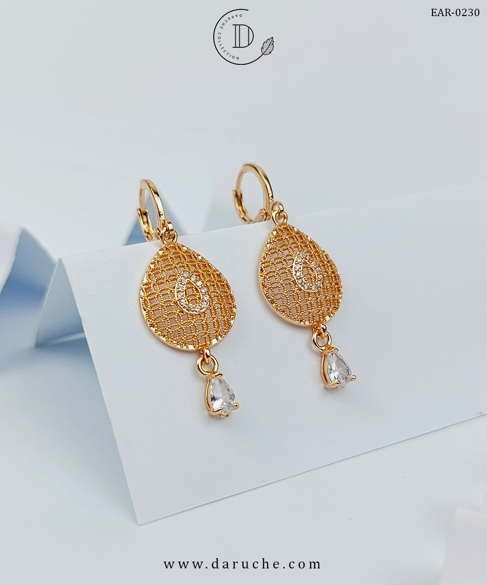 Classic Zircon Earrings