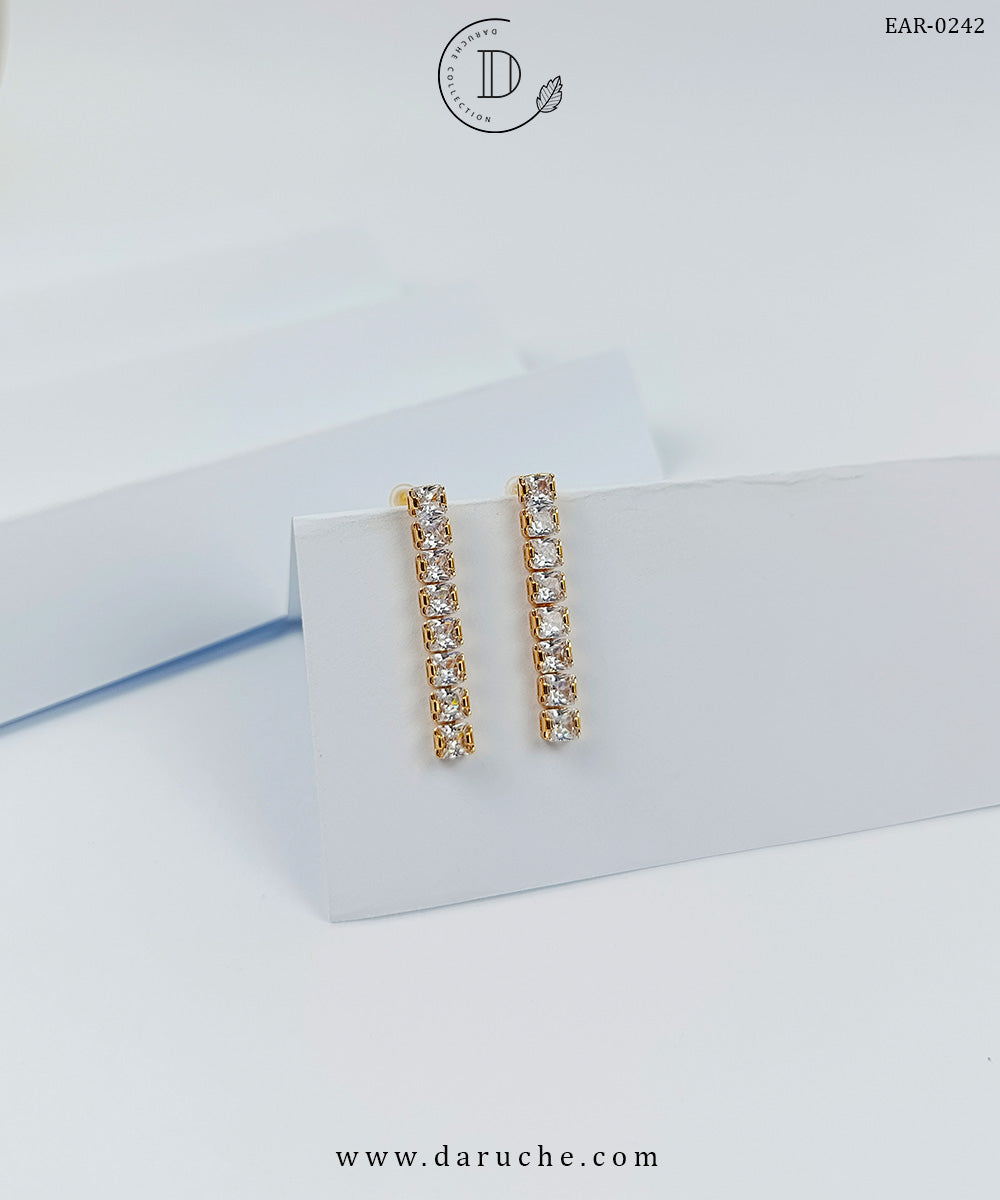 Classic White Layer Earrings