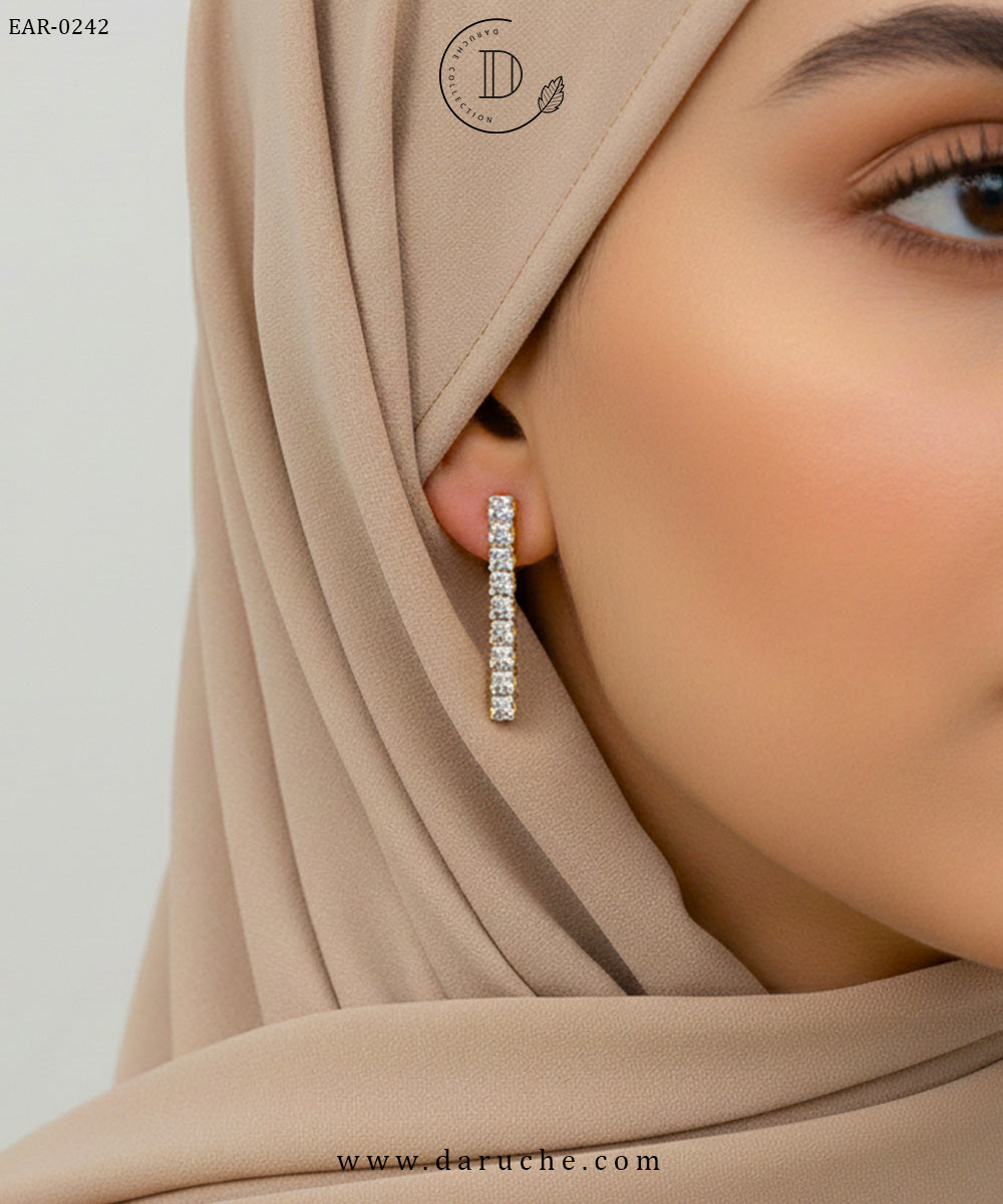 Classic White Layer Earrings