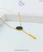 Black Onyx Style Minimal Pendant