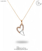 Classic Heart Zircon Locket