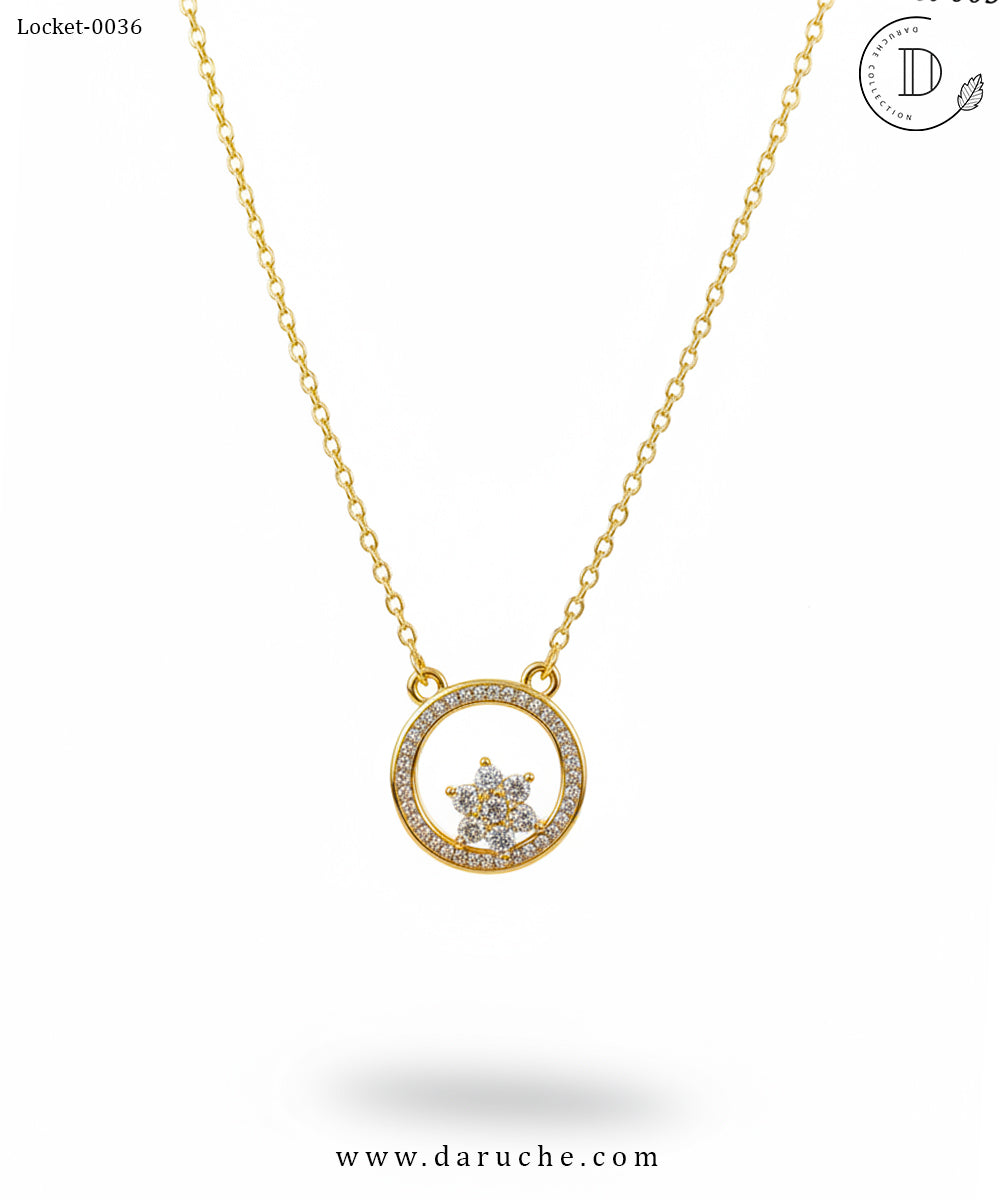 Blush Zircon Locket