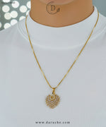 Peacock Zircon Locket