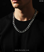 Classic Silver Cuban Link Chain