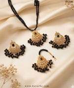 Arabella Gold Pearl Necklace Set