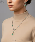 American Diamond Necklace Set