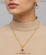 Classic Ruby Necklace Set