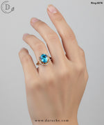 Shocking Blue AD Adjustable Ring