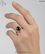 Shocking Black AD Adjustable Ring