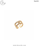 Classic Adjustable Zircon Ring