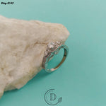 Exclusive Silver Plated Engagement Ring