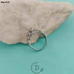 Exclusive Silver Plated Engagement Ring