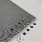 Classic Black & White Handstooth Self Texture Kurta Fabric