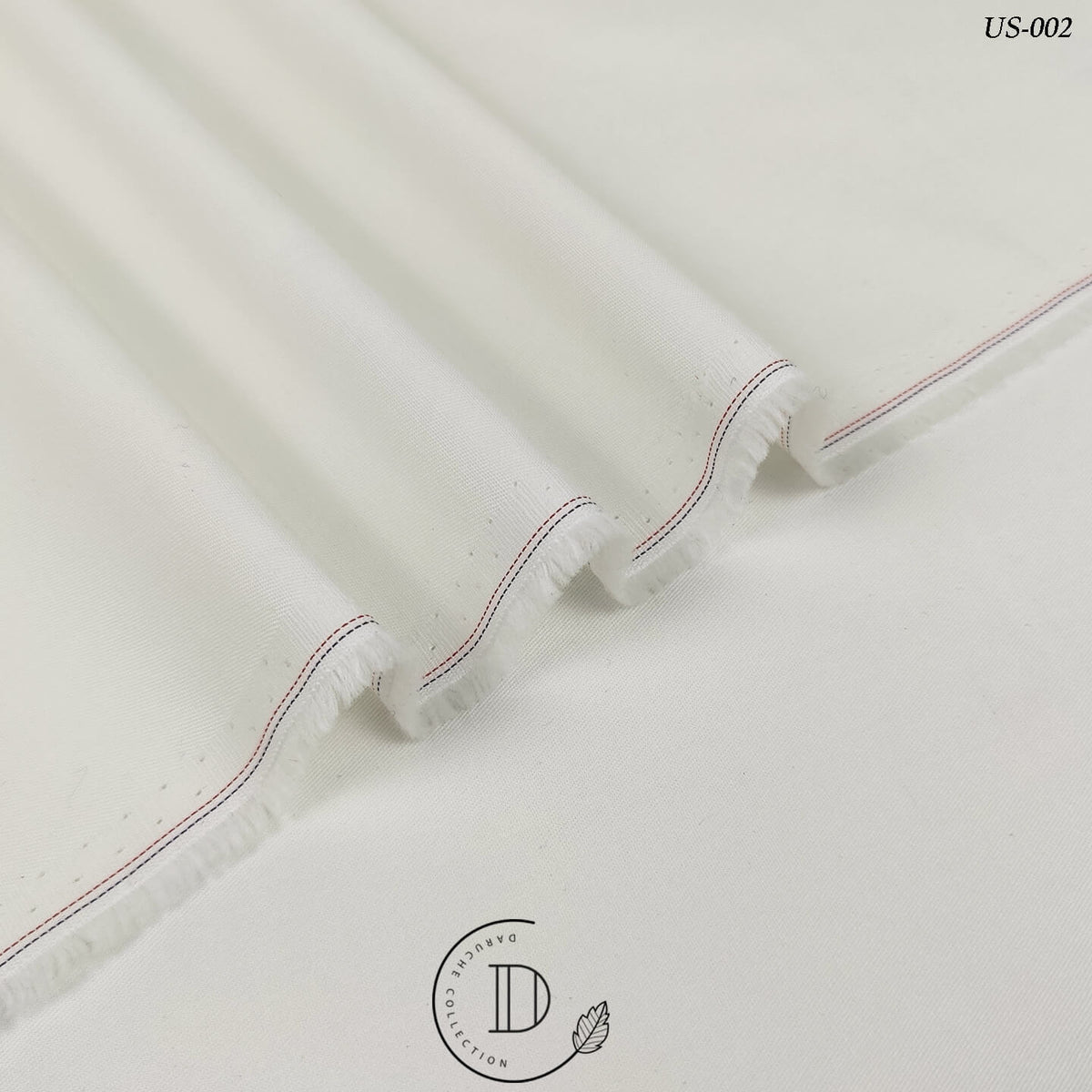 Premium Egg White Broadcloth Kameez Shalwar Fabric