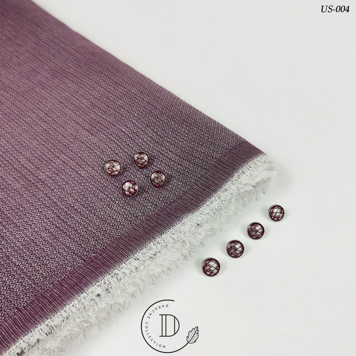 Exclusive Maroon Jacquard Self Texture Kameez Shalwar Fabric