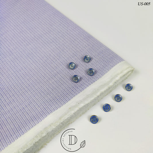 Premium Light Blue Dobby Texture Kurta Fabric