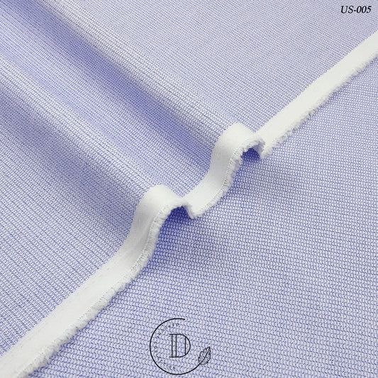Premium Light Blue Dobby Texture Kurta Fabric