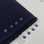 Premium Dark Navy Self Texture Kameez Shalwar Fabric