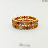 Gold Plated Gem Stone Bangles