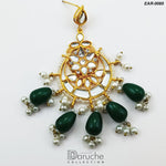 Gold Plated Kundan Earrings