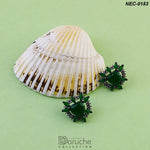 Antique Polish American Diamond Necklace Set