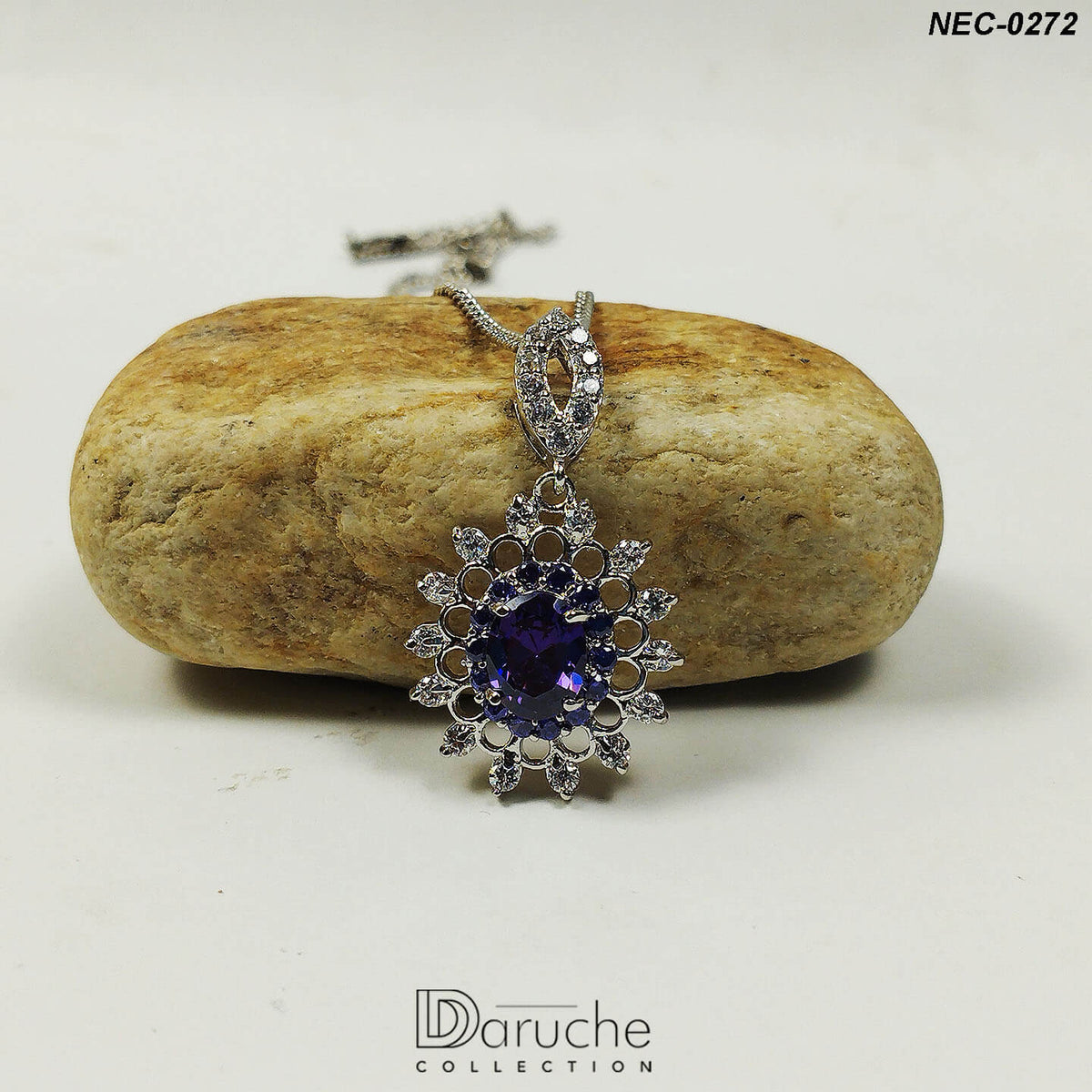 American Diamond Necklace Set