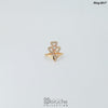 Gold Plated Zircon Cubic Ring