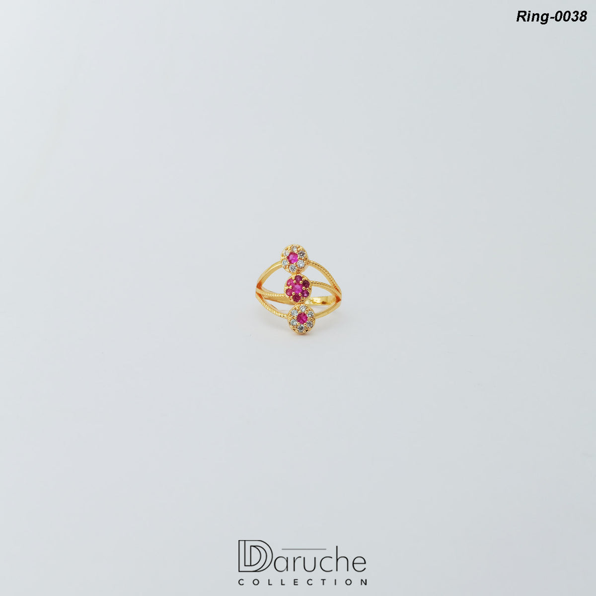 Purple Zircon Stone Ring