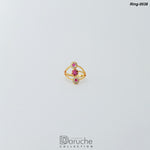 Purple Zircon Stone Ring