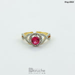 Shocking Pink AD Adjustable Ring
