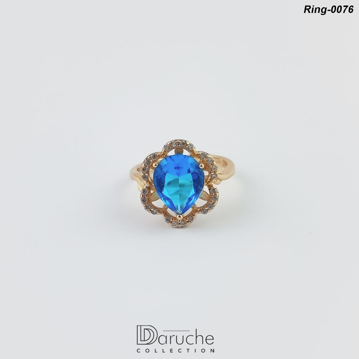 Shocking Blue AD Adjustable Ring